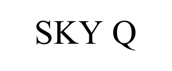 Trademark Logo SKY Q