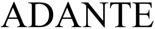 Trademark Logo ADANTE