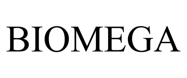 Trademark Logo BIOMEGA