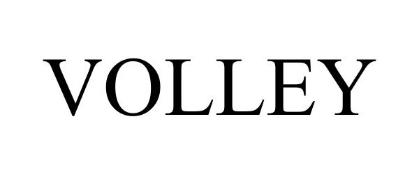 Trademark Logo VOLLEY