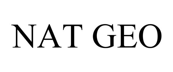 Trademark Logo NAT GEO