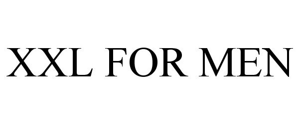 Trademark Logo XXL FOR MEN