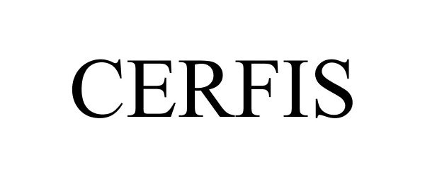 Trademark Logo CERFIS