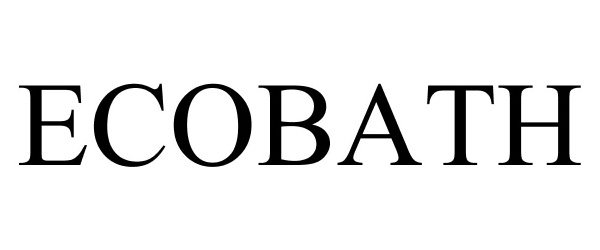 Trademark Logo ECOBATH