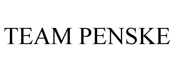 Trademark Logo TEAM PENSKE
