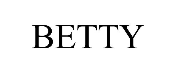 Trademark Logo BETTY
