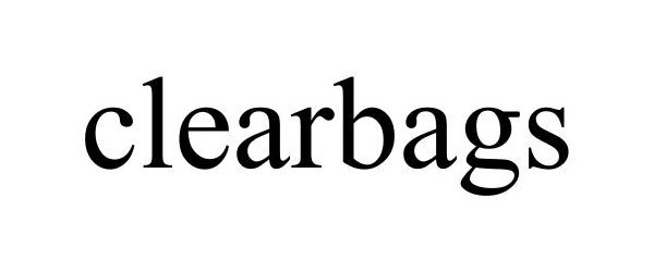 Trademark Logo CLEARBAGS