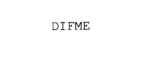Trademark Logo DIFME