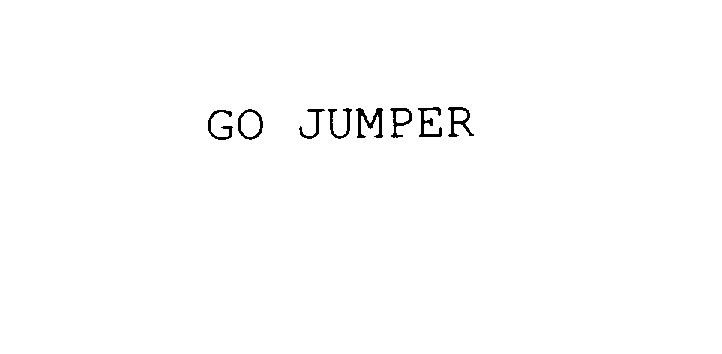 Trademark Logo GO JUMPER