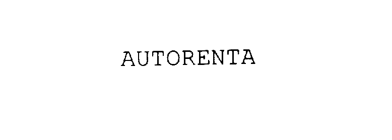  AUTORENTA