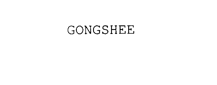 GONGSHEE