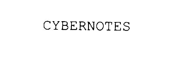 Trademark Logo CYBERNOTES