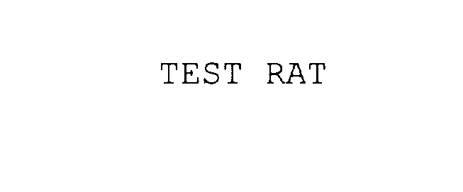  TEST RAT