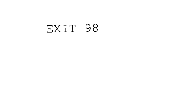 Trademark Logo EXIT 98