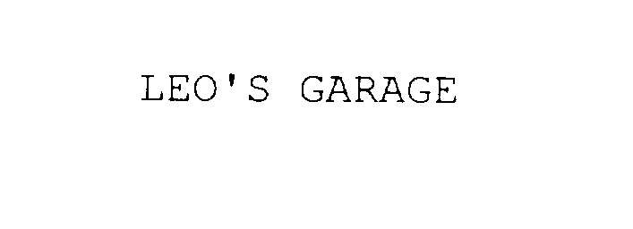  LEO'S GARAGE