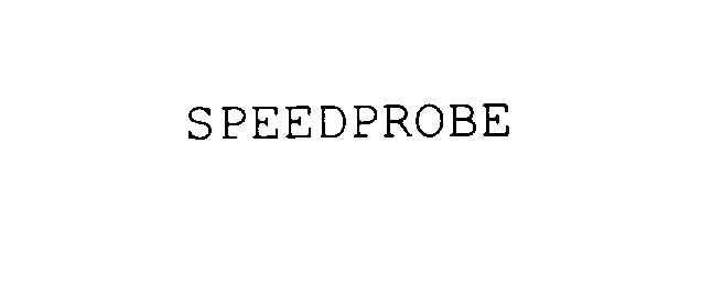 Trademark Logo SPEEDPROBE