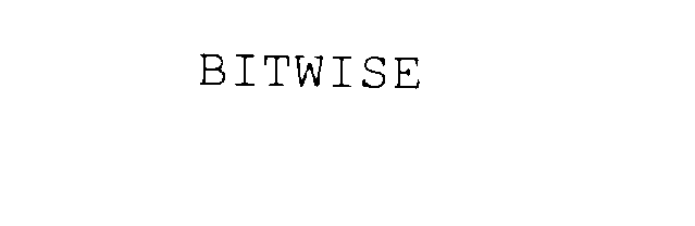  BITWISE