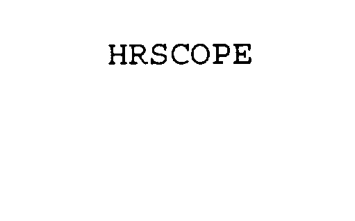  HRSCOPE