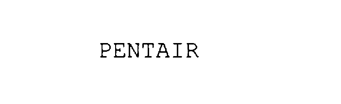 Trademark Logo PENTAIR