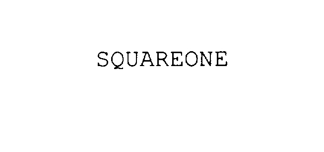 Trademark Logo SQUAREONE