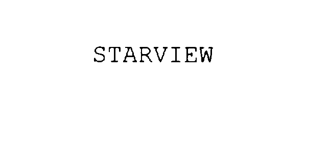 Trademark Logo STARVIEW