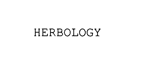  HERBOLOGY