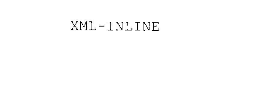  XML-INLINE
