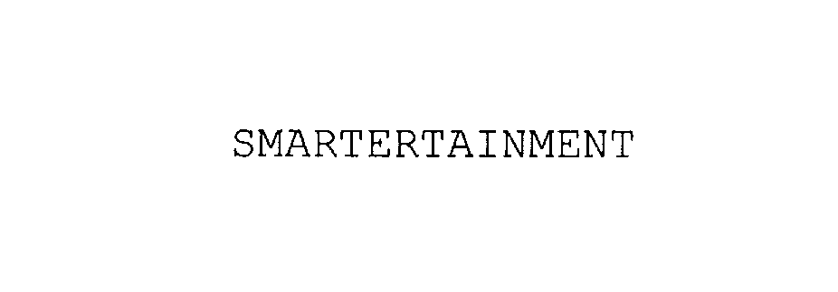 Trademark Logo SMARTERTAINMENT