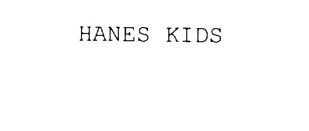 Trademark Logo HANES KIDS