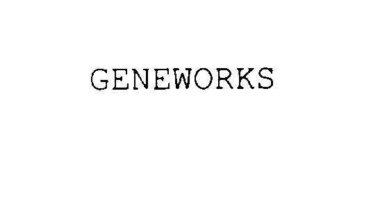 Trademark Logo GENEWORKS