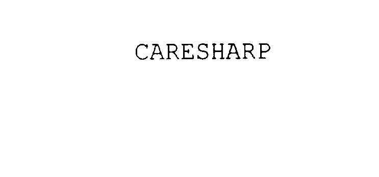 Trademark Logo CARESHARP