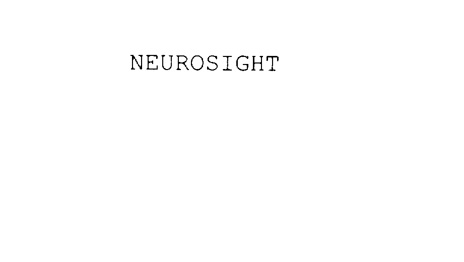 NEUROSIGHT