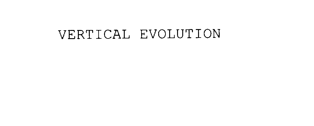  VERTICAL EVOLUTION
