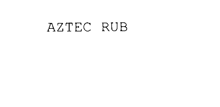  AZTEC RUB