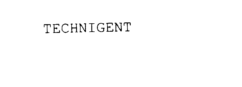 Trademark Logo TECHNIGENT