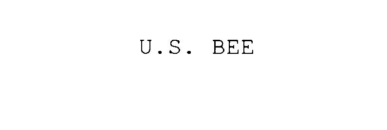 Trademark Logo U.S. BEE