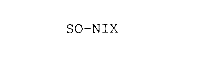  SO-NIX