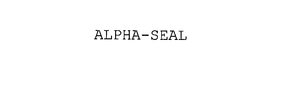  ALPHA-SEAL