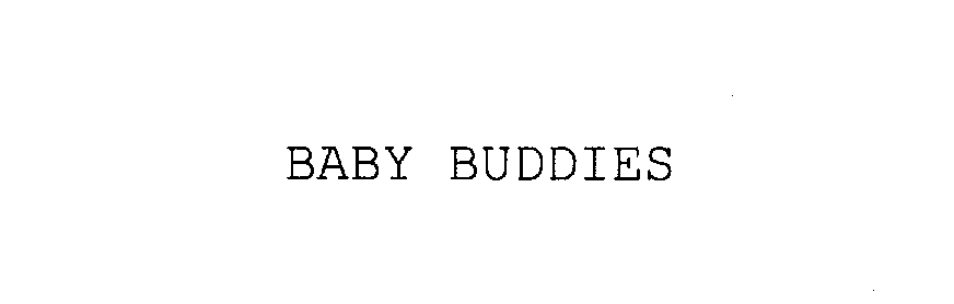  BABY BUDDIES