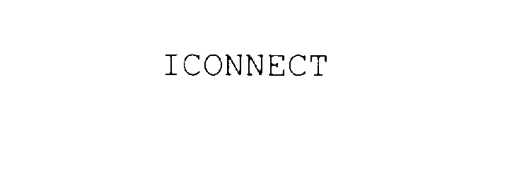 Trademark Logo ICONNECT