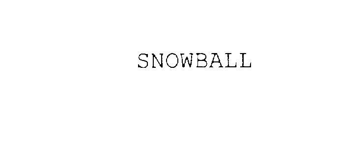 SNOWBALL