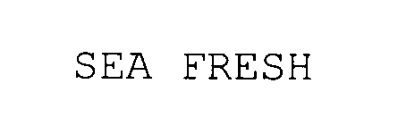 Trademark Logo SEA FRESH