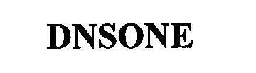 Trademark Logo DNSONE