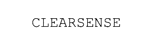 Trademark Logo CLEARSENSE