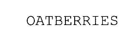 Trademark Logo OATBERRIES