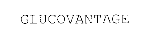 Trademark Logo GLUCOVANTAGE