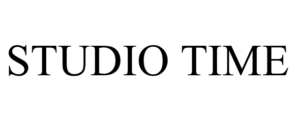 Trademark Logo STUDIO TIME