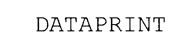 Trademark Logo DATAPRINT