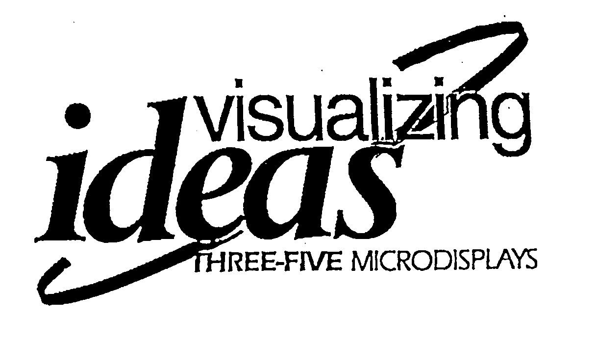  VISUALIZING IDEAS THREE-FIVE MICRODISPLAYS