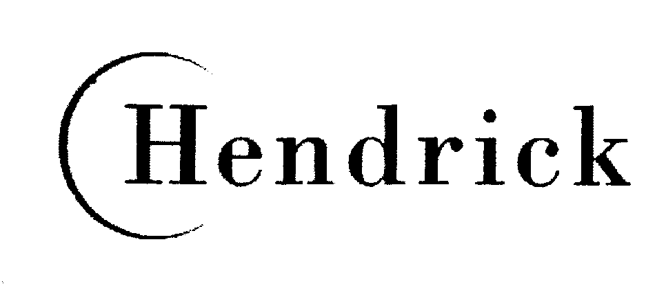 Trademark Logo HENDRICK